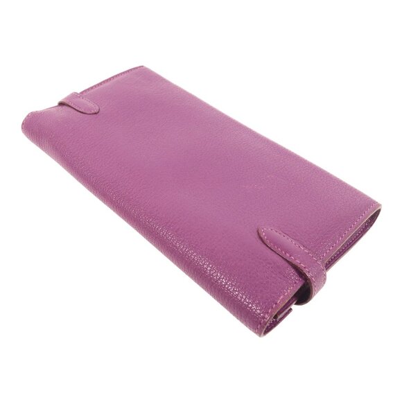 ❤️HERMES Kelly Long Wallet - Purple❤️ - Picture 4 of 11